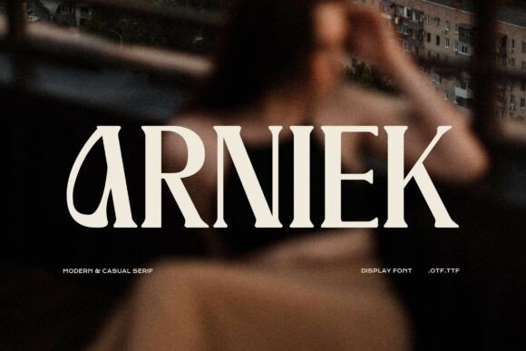 Arniek Reguler: A Modern Serif Font Review