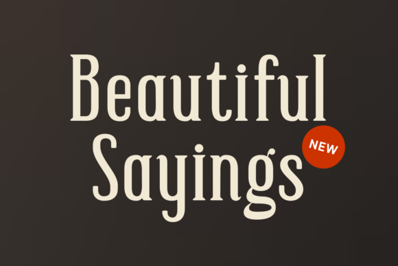 Beautiful Sayings Font: A Designer’s Take