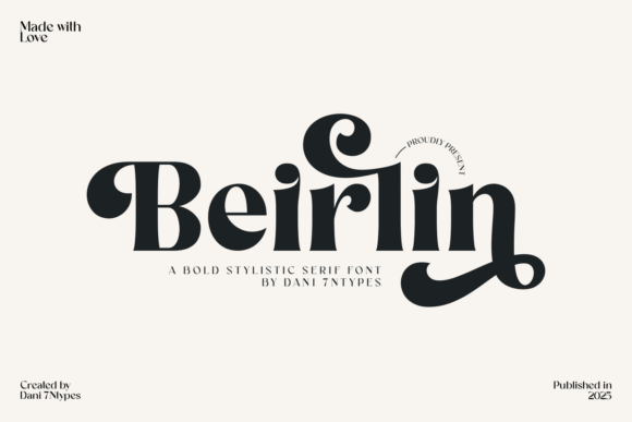 Beirlin Typeface: A Timeless Serif for Branding