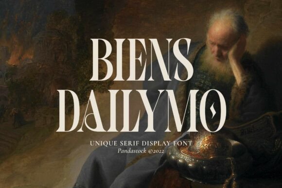 Biens Dailymo: A Chic Display Serif for Modern Web Design