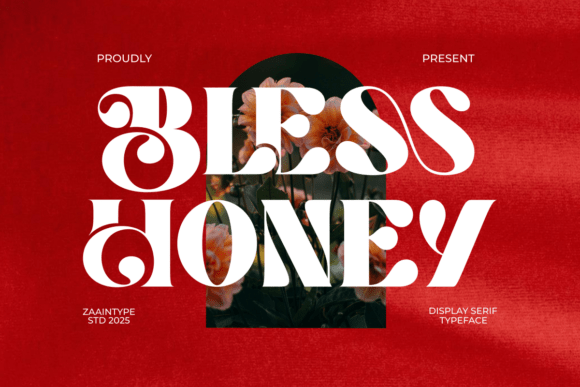 Bless Honey: A Graceful Serif Typeface for Branding