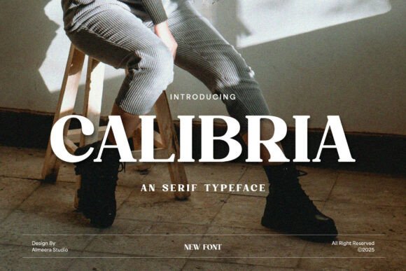 Calibria: A Bold Serif Font for Branding