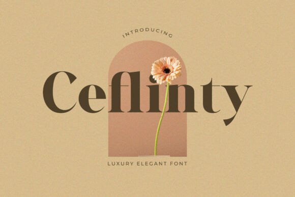 Ceflinty: A Serif Font for Elegant Editorial Design