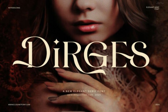 Dirges: A Modern Serif Font for Branding