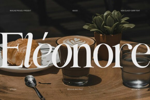 Eleonore Regular: A Timeless Serif Typeface