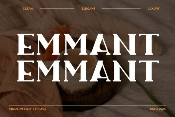 Emmant Typeface Review: Sophisticated Serif for Branding