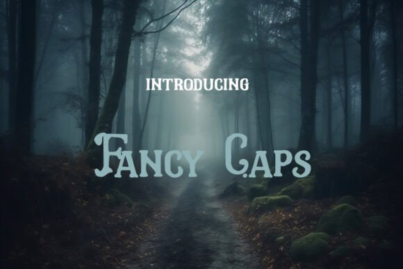 Fancy Caps: A Serif Typeface for Editorial Charm