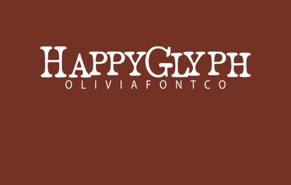 Happyglyph: A Playful Serif Font for Branding