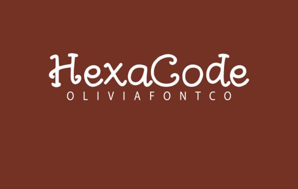 Hexacode: A Playful Serif Font for Friendly Branding