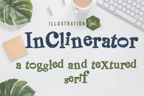 Inclinerator Typeface for Playful Branding