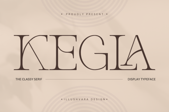 Kegla: A Refined Serif Font for Editorial Design