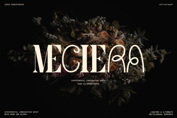 Meciera Font Review: A Versatile Serif for Modern Branding