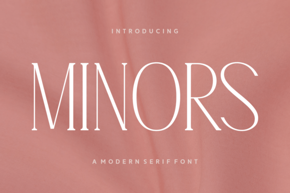 Minors Font: A Designer’s Guide to Modern Serif Elegance