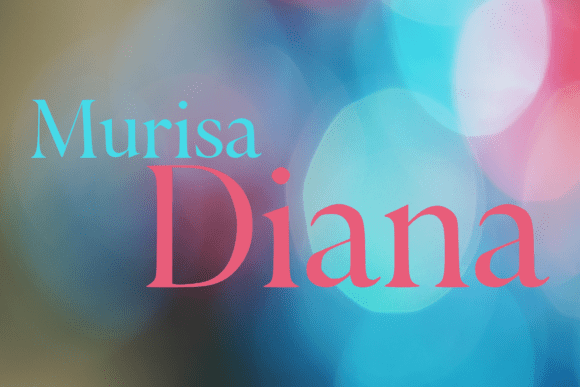 Murisa Diana: A Timeless Serif Font for Brands