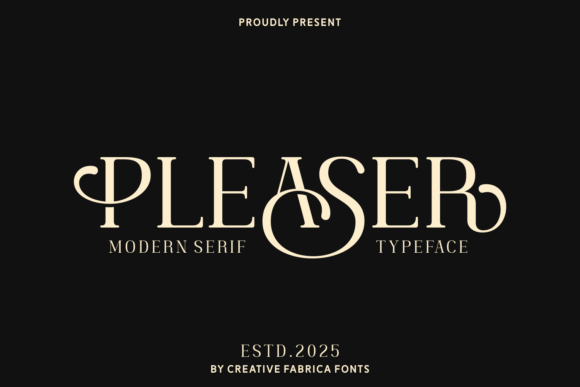 Pleaser: The Serif Typeface That Stops the Scroll