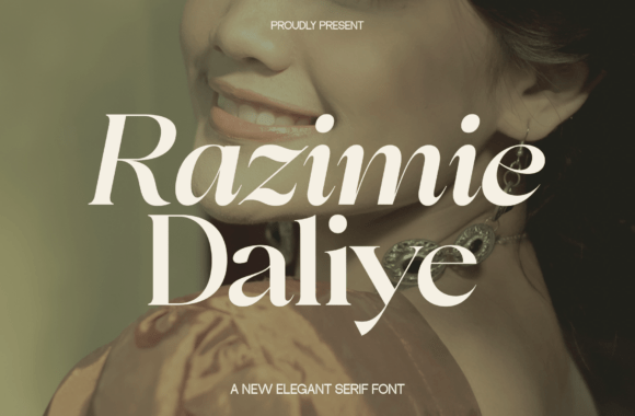 Razimie Daliye: A Premium Serif Typeface for Modern Web Design