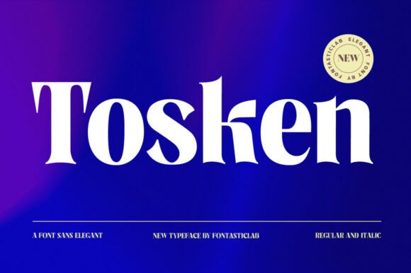 Tosken Serif Font for Handmade Brands