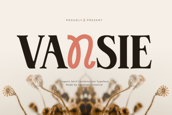 Vansie Serif Font for Crafters