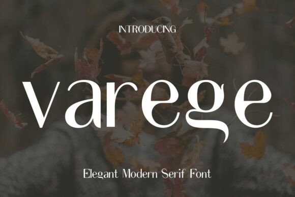 Varage Font: A Modern Serif for Elegant Branding