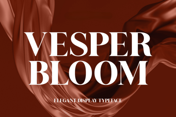 Vesper Bloom: A Premium Serif Font for Web Design