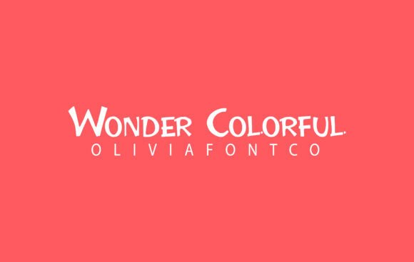 Wonder Colorful: A Romantic Serif Font for Makers